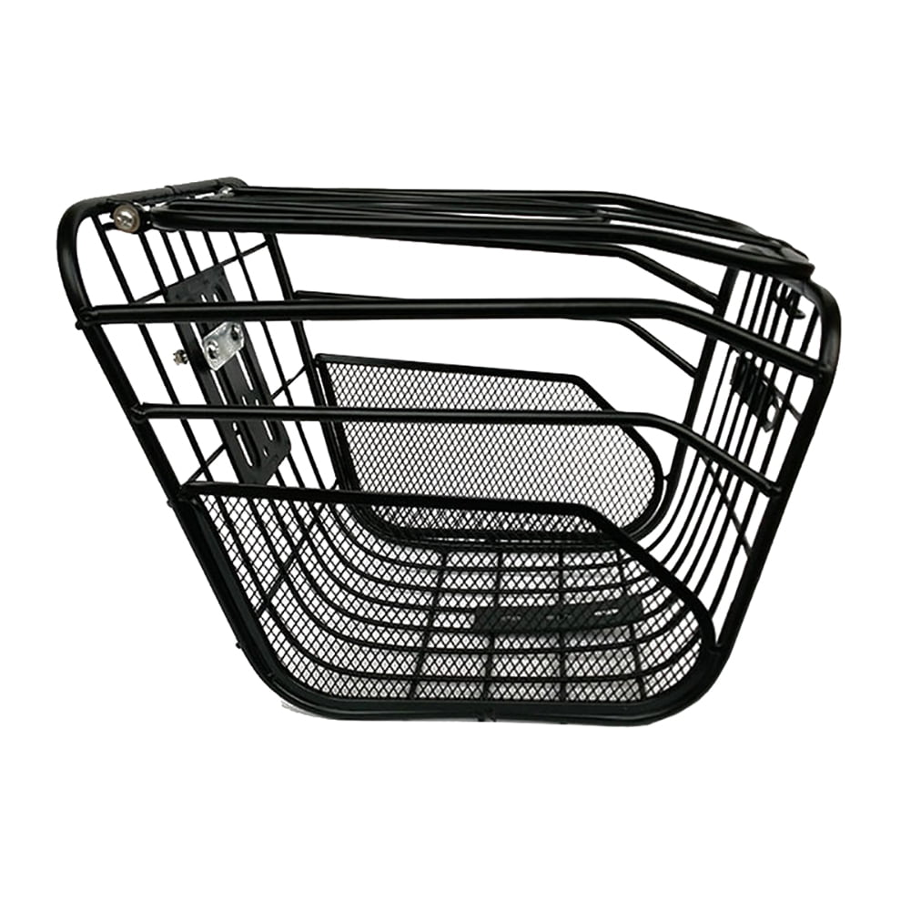 Bicycle Basket AntiRust Detachable Container Bike Accessory for Road
