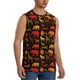 thumbnail image 2 of Fotbe Animal Men's Camiseta sin Mangas Estampada para Hombres, Playera Casual para Gimnasio, Entrenamiento, Playa-Large, 2 of 7