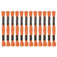 thumbnail image 1 of Unique Bargains Orange Embroidery Floss, 8m Each, 12 Skeins, 1 of 6