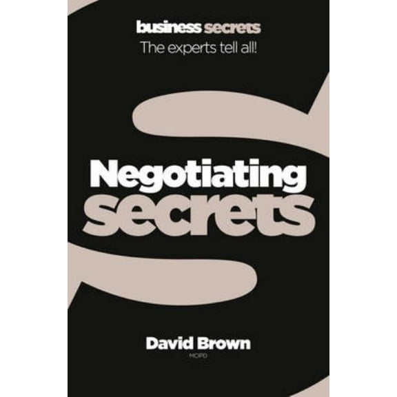 Collins Business Secrets Negotiating, (Paperback)