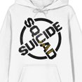thumbnail image 2 of Suicide Squad: Kill the Justice League Game Logo Adult White Graphic Hoodie-Medium, 2 of 4