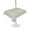 Beige, variant on Outdoor Tablecloth with Umbrella Hole for Patio/Picnic/Party/Camping, Grey Striped Waterproof Table Cloth Rectangle Table Cover Washable, Vintage Stripes Ombre (60"x 102")