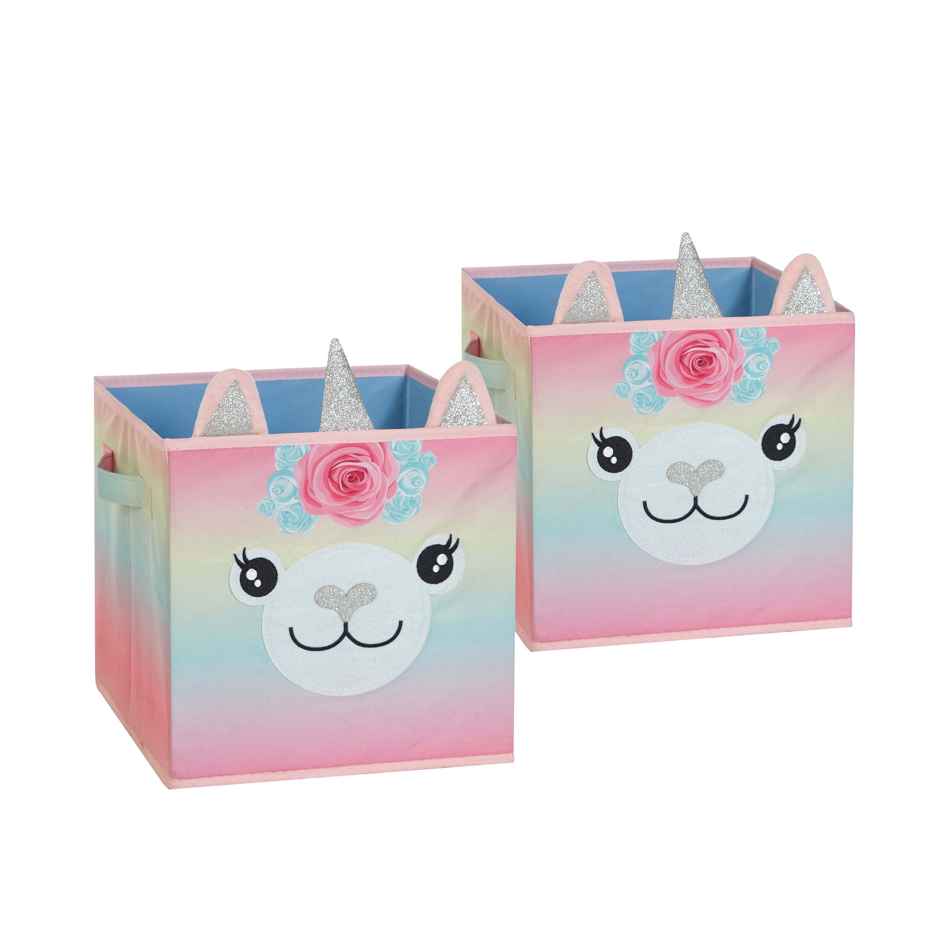 Llama 2 Pack Light Up Kids Storage Cubes