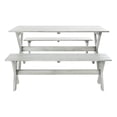 thumbnail image 4 of Safavieh Marina Outdoor Traditional 3 Piece Dining Set, 4 of 8