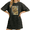 Black3, variant on Starry Night Cat Alien Graphic Tees Washed Black Shirts Print Tshirt Quirky Fan S-2XL Tops