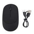 thumbnail image 2 of 2.4g Mouse Inalámbrico, Modo Dual , Mouse De Computadora Portátil Recargable Ergonómico Y Silencioso Con Receptor Para OS X Portátil, 2 of 7