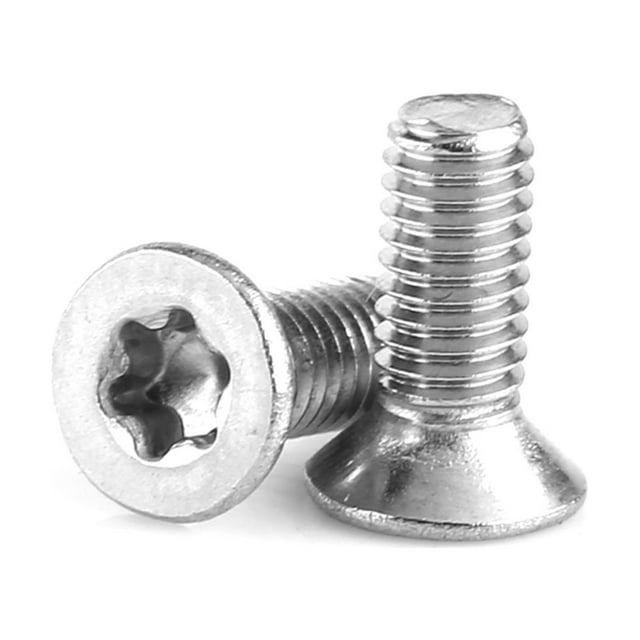 Niady 50pcs M3 Acier Inoxydable SS304 Tête Plate Star Drive Machine Vis Boulons(M310)