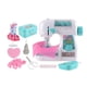 thumbnail image 2 of Mini Máquina de Coser de Juguete, Juguete de Desarrollo, Juguete Interactivo Portátil Pequeño para Aprender Manualidades con Luces para Niños de 4 año, 2 of 9