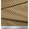 thumbnail image 2 of Soimoi Polyester Crepe Fabric Leaves & Berries Shirting Print Fabric by Yard 42 Inch Wide, 2 of 3