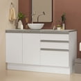 thumbnail image 2 of Mueble Modulo Para Baño Gabinete Lavabo Madesa 140cm BB, 2 of 10