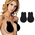 thumbnail image 2 of Women Brassy Tape Breast Lifting Invisible Sticky Bra Breathable Strapless Bra, 2 of 5
