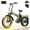 Green, variant on ESKUTE D300D Electric Bike for Adults, Foldable Ebike, 1200W Peak Motor, 28MPH, 48V 20.8Ah Battery, 20"x4.0" Fat Tires, 80-Mile Range, 7-Speed, NFC Unlock Black, UL2849