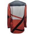 thumbnail image 4 of Wolfast Women's Spring Fall Patchwork Printed Long Sleeve V-Neck Casual Tee Tops T-shirt,Red,L, 4 of 5