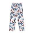 thumbnail image 5 of Xecao Retro Butterfly Men's Straight Lounge Pajama Pants: The Ultimate in Comfortable Sleepwear, 5 of 9