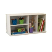 KidKraft Stackable Wooden Storage Shelving Unit, White