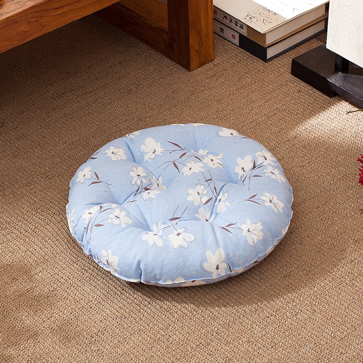 Thick Round Chair Cushion Pad Seat Tatami Patio Mat Floor Throw Pillows Decor 