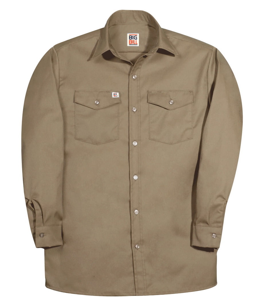 Codet port Mens Big Bill Premium Long-Sleeve Button Down Work