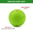 thumbnail image 3 of HLONK Practice Golf Balls  PU Rubber  40 Pieces, 3 of 7