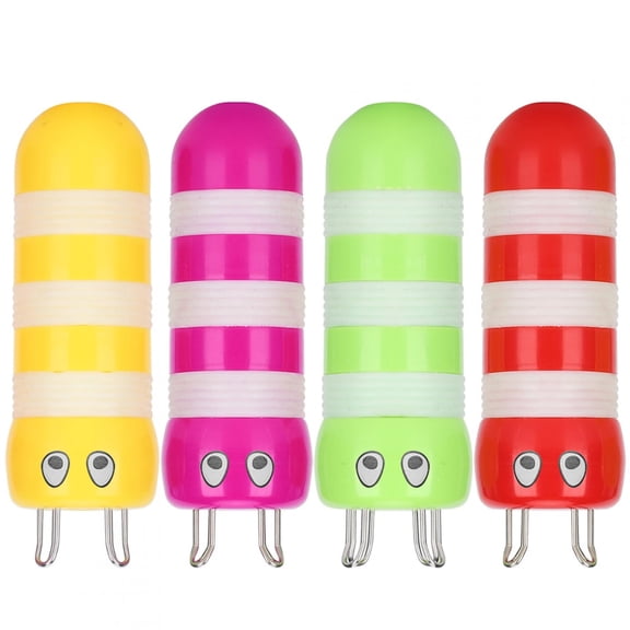 Knit Spool Loom, 4Pcs Spool Knitter Household Knitting Blister Card Bee Rope Accessory for Wire Winding and Wrapping Tools
