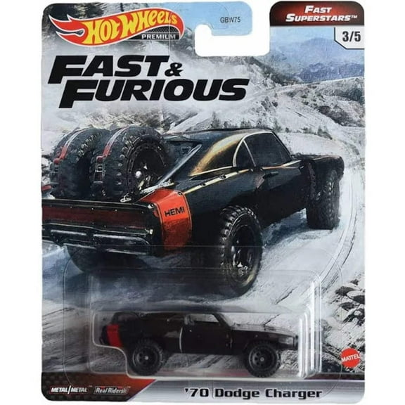 Hot Wheels Fast & Furious Collection of 1:64 Scale Vehicles from the Fast Films