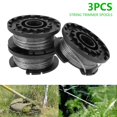 thumbnail image 2 of 3PCS Trimmer Spool Line，Edger Spool Compatible with Worx Trimmer spools Weed Eater String Trimmer Line Refills 0.062 inch for Electric String Trimmers，Weed Wacker Spool Replacement Parts, 2 of 11