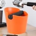 thumbnail image 1 of Coffee Slag Knock Box Antideslizante Espresso Grind Papelera para Barista (Naranja) Ehuebsd Libre de BPA, 1 of 8