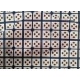 thumbnail image 4 of oneOone Cotton Cambric Fabric Check Ikat Printed Craft Fabric BTY 56 Inch Wide, 4 of 4