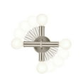 thumbnail image 5 of 55159NI Kichler Lighting Torche - 2 Light Wall Sconce-9.75 Inches Tall and 5 Inches Wide-Brushed Nickel Finish, 5 of 10