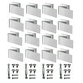 thumbnail image 1 of 16Pack Heavy Duty Window Clips Secure Board Up Fasteners With Door Handles For Plywood Brick Wood Concrete Sturdy Durable Construction 16PCS, 1 of 7