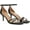 Black, variant on Women's Peonie Heeled Sandals Golden Tan 8W