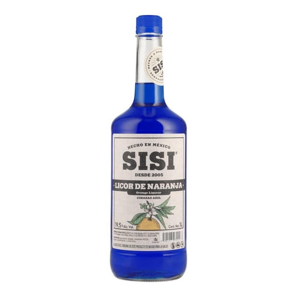 Paquete de 3 Licor Sisi De Naranja Curacao 1 L Sisi