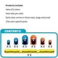 thumbnail image 5 of Tic Tac Toe Game For Kids Top Table Games Decor Family Games Classic Board Game Kit, 5 of 5