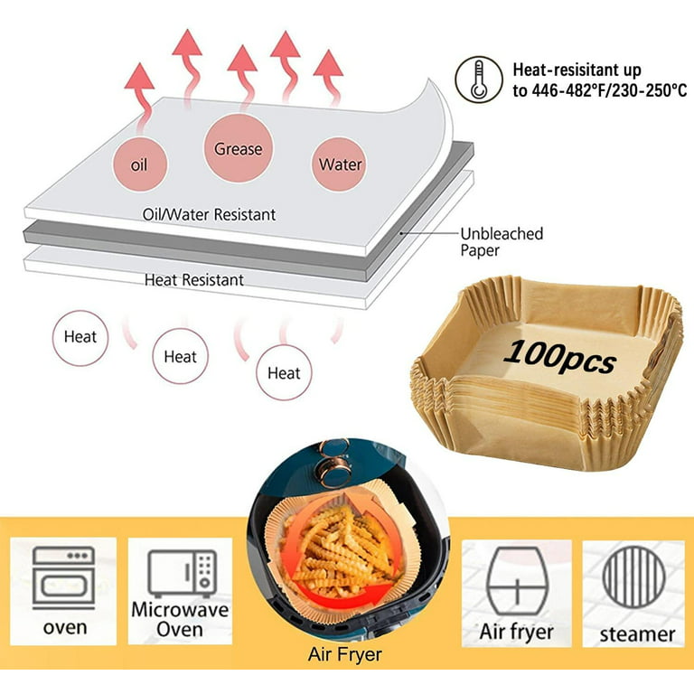 For Hot Air Fryer, Disposable Baking Paper For Air Fryer, Non