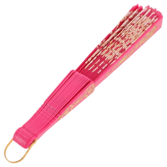 Retro Chinese Hand Fan for Elegant Parties and Dance Performances Traditional Hand Fan Chinese Vintage Handheld Fan Prop