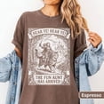 thumbnail image 3 of Hear Ye Hear Ye The Fun Aunt Has Arrived Shirt, Funny Medieval Cat Shirt, Comfort Colors Aunt Knight Riding Cat Gift T-Shirt, 3 of 8