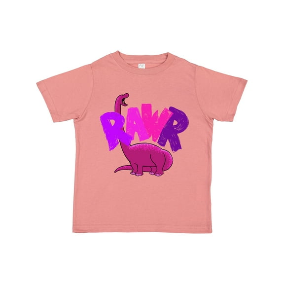 Inktastic Lil' Purple Bronto Rawr Boys or Girls Toddler T-Shirt