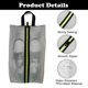 thumbnail image 3 of Cateissary 2x bolsa organizadora de zapatos portátil con bolsa de embalaje de zapatos de viaje semitransparente bolsa de almacenamiento de Almacenamiento y organización del hogar Gris, 3 of 6
