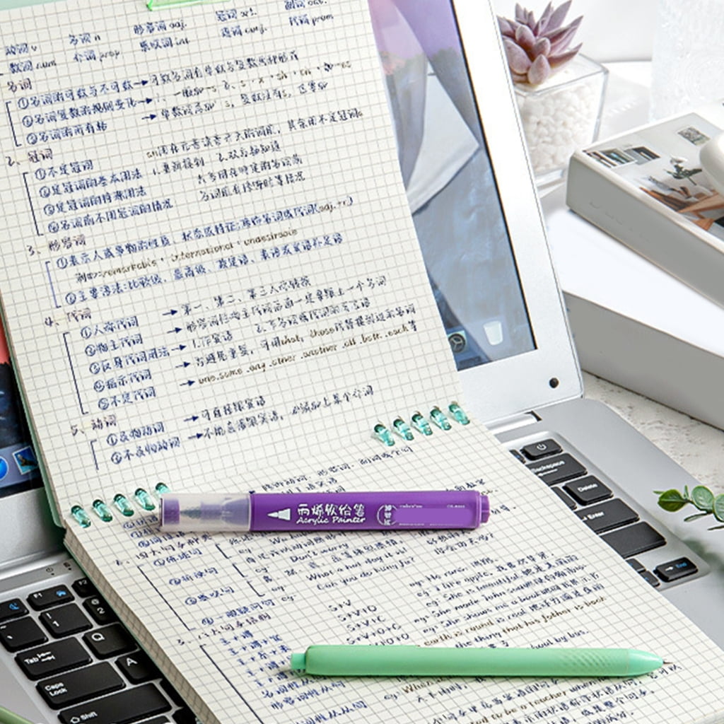 Grid Notebook Loose Leaf Journal Writing Pad Diary Notebook Writing Notebook