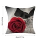 thumbnail image 3 of European Classic Throw Pillow Cover Rose Throw Pillow Cover 18x18 Inch Office Sofa Pillow Cover, 3 of 6