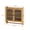 Natural, variant on Dining Room Sideboards, 24.8"Glass Door Vintage Double Door Wall Cabinet with Three Tiers of Storage with Towel Rack, for Bathroom, Kitchen,Dining Room,Brown, Brown Wooden Sideboards,Wooden Servers