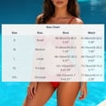 thumbnail image 3 of Ashirexll Women's Bikini Swimsuits Solid Color Suspender Swimming Trunks Two Piece Bikinis Beach Beachwear, 3 of 4