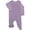 Lavender Sunrise, variant on Wonder So Soft Modal by Wonder Nation Baby Gender Neutral Two-Way Zipper Footed Sleep N Play Pajamas, Sizes Preemie–6/9 Months