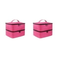 thumbnail image 4 of mmirethe Nail Polish Safe And Hygienic With Convenient Carrying Case Bag Durable Polyester Easy rose red 2Set, 4 of 6