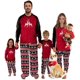 thumbnail image 1 of Conjuntos de pijamas navideños para la familia Ropa de dormir a juego para parejas Elk Holiday Trajes de dos piezas Xemadio CJWUS-3149, 1 of 7