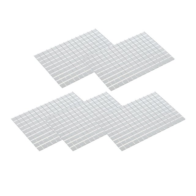 150 piezas de azulejos de pared autoadhesivos para espejo de bricolaje, pegatinas decorativas para dormitorio, flores