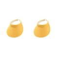 thumbnail image 3 of Guardurnaity Sombreros para el sol Gorras con clip Gorros de visera Aleros grandes Parte vacía Aire libre amarillo Type2 NO2, 3 of 6