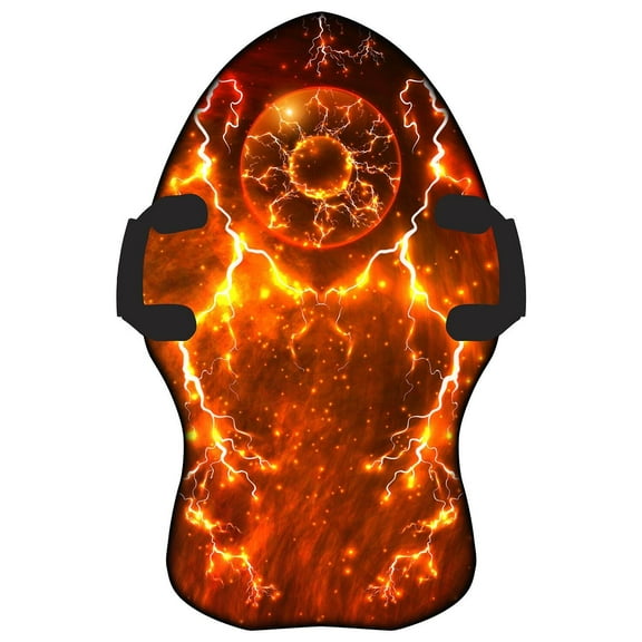 Emsco Group 2927 32.5" Foam 1-Rider Sled with 2 Large Easy-Grip Handles, Colorful Graphics