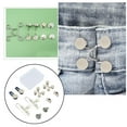 thumbnail image 4 of meriglare Jean Waist Buckle Button Durable Replacement Extender for Pants Shorts, 4 of 9