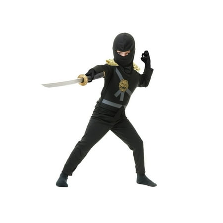 Halloween Ninja Avenger Series 1 Child Costume - Black