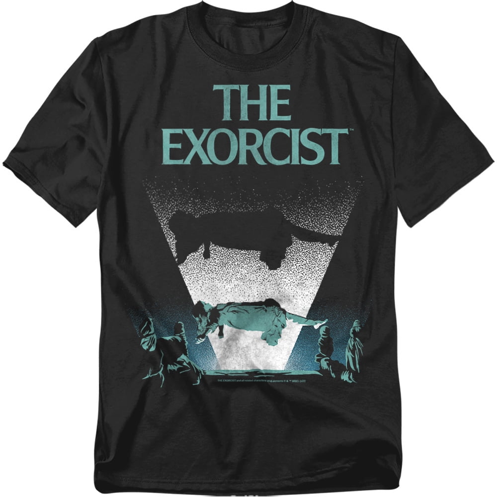 90s THE EXORCIST tシャツ XXL The Exorcist T Shirt Short Sleeve Green Graphic Black Cotton Mens
